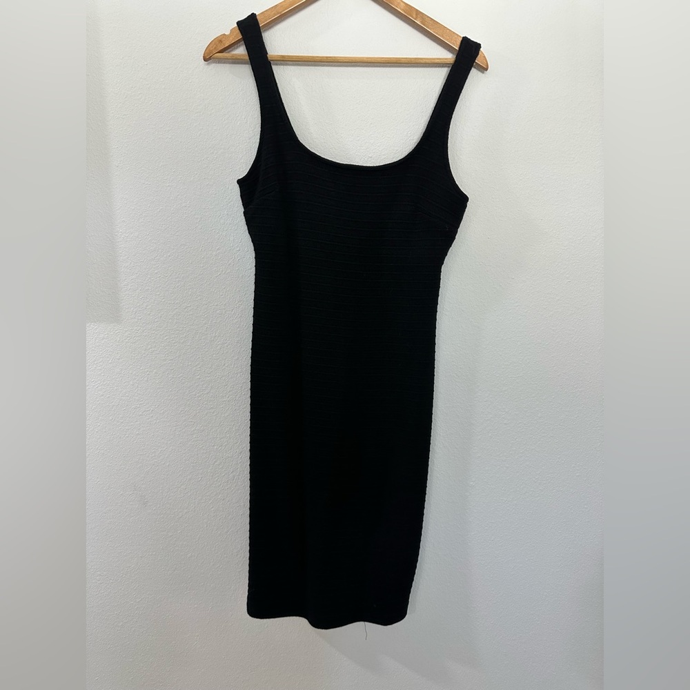 Mini black dress